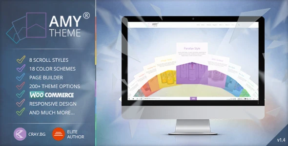 AMY – Creative Multi-Purpose WordPress Theme